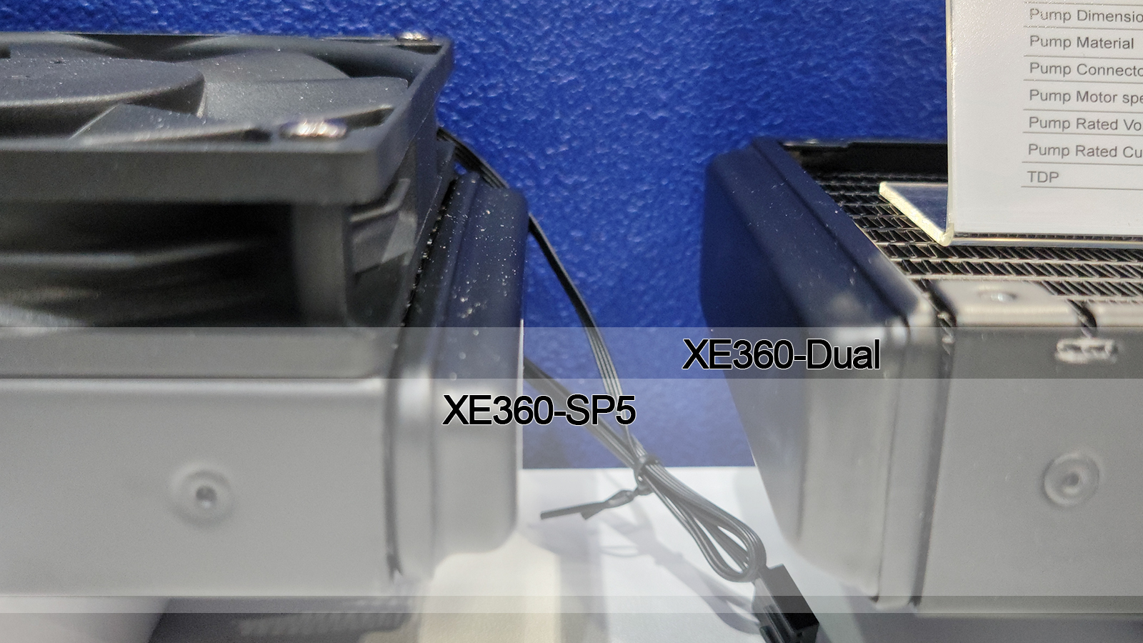 SilverStone XE360 AIO height comparison