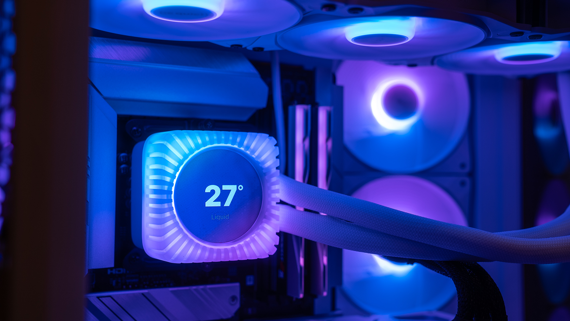 A Be Quiet! cooler at CES 2026.