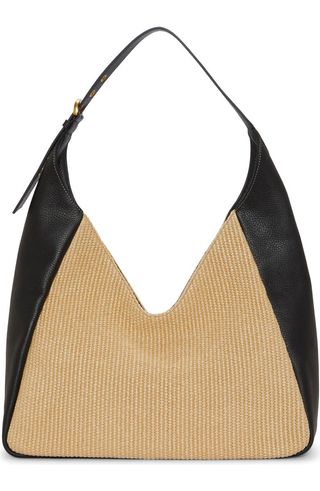 Marza Colorblock Hobo Shoulder Bag