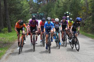 The breakaway on stage 4 of Vuelta a Burgos Feminas