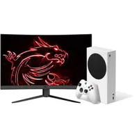 Xbox Series S (512 Go) + Écran PC 27" MSI Optix G27CQ4 : 499 € (au lieu de 600 €) chez Cdiscount Xbox Series S (512 Go) + Écran PC 27" MSI Optix G27CQ4 : 499 € (au lieu de 600 €) chez Cdiscount