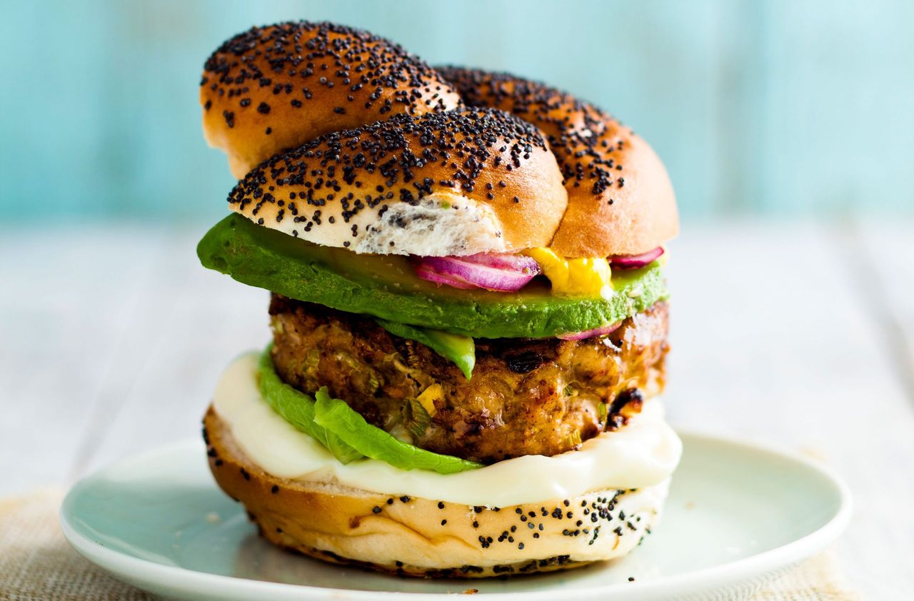 jerk turkey burger