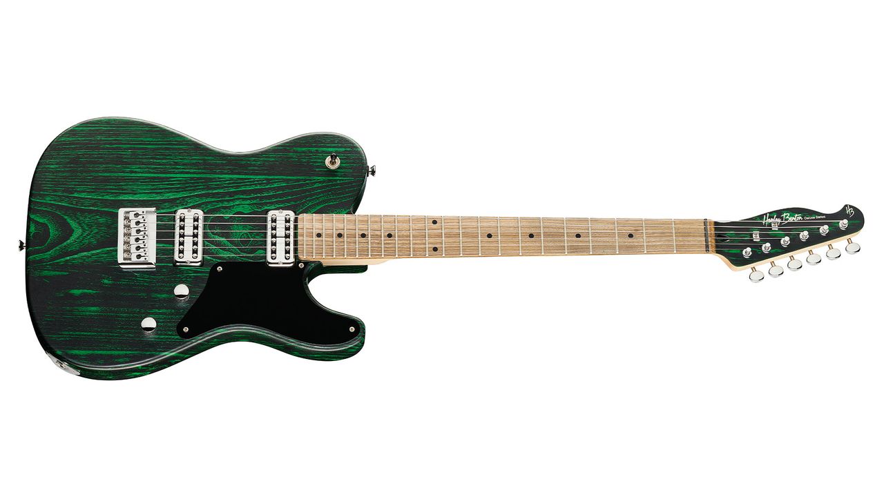 Harley Benton TE-90FLT Green Blast