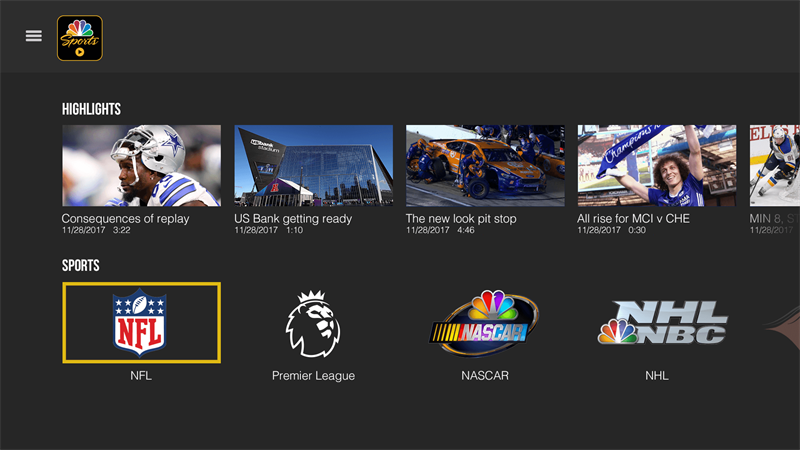 NBC Sports App Streams to the PS4 | Next TV