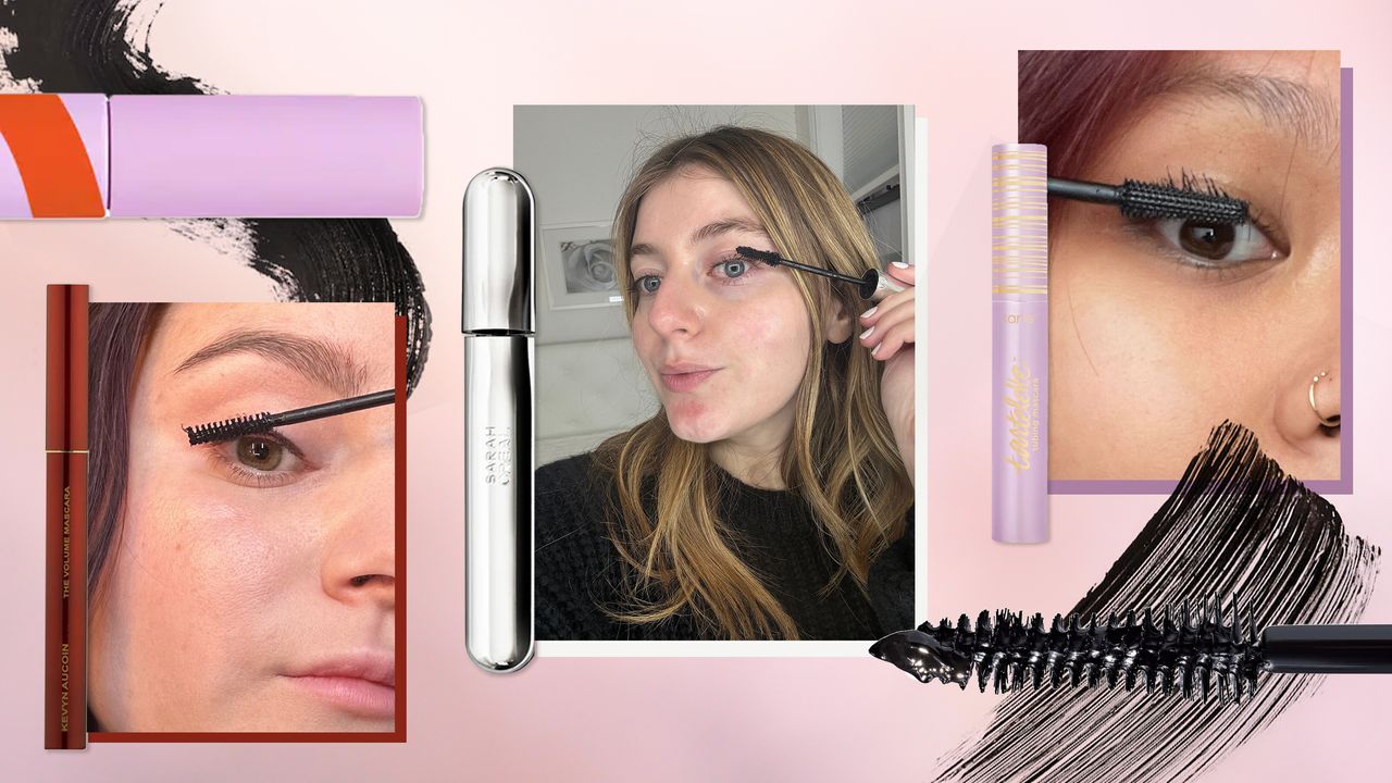 marie claire editors testing tubing mascaras