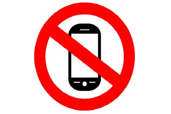 Mobile phones banned