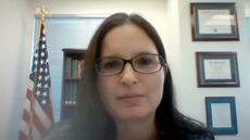 U.S. District Judge Aileen Cannon speaks via video link