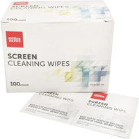 Office Depot 100 screen-cleaning wipes