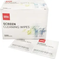 Office Depot 100 screen-cleaning wipes