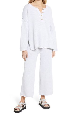 white pajama set