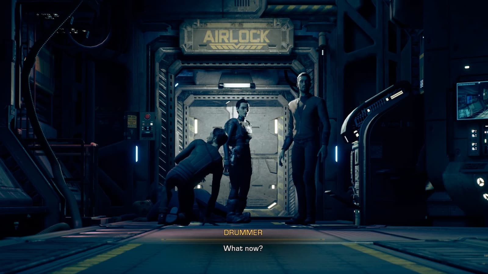 Screenshot from The Expanse: A Telltale Series video game.