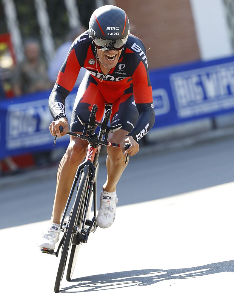 Manuel Quinziato (BMC) wins Italian time trial title 2016
