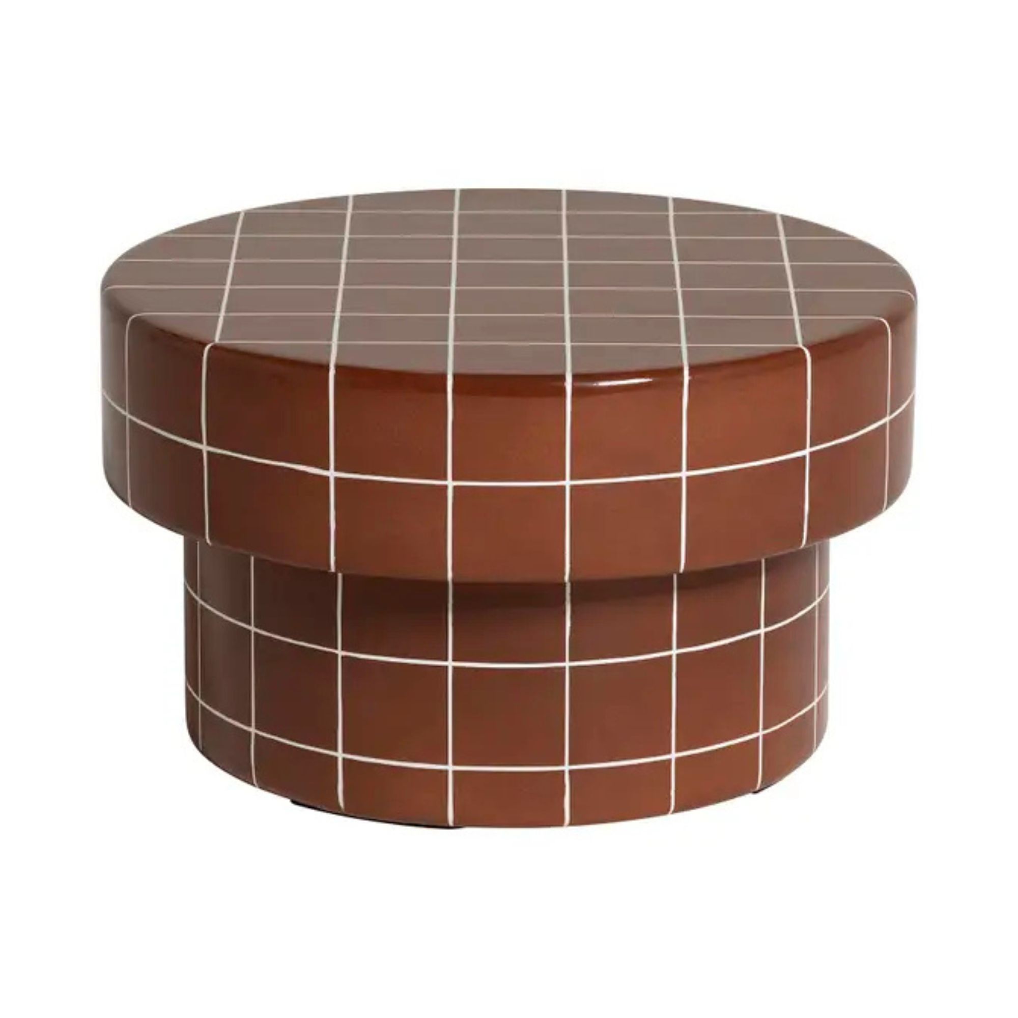 Rico Tiled Round Coffee Table