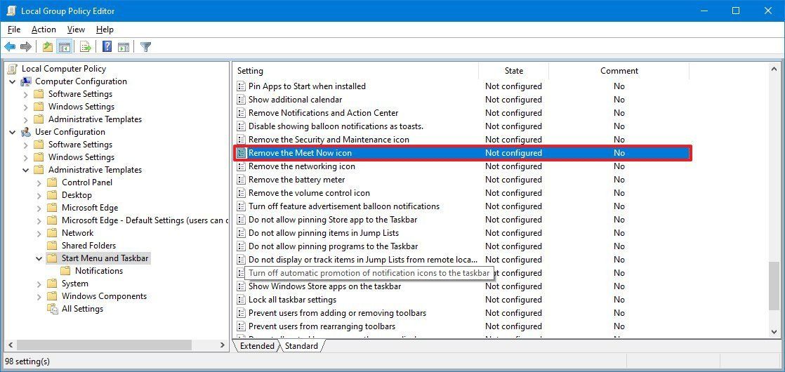 How to disable the Meet Now feature on Windows 10 | Windows Central