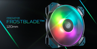 Image of the Acer Predator FrostBlade with RGB on.