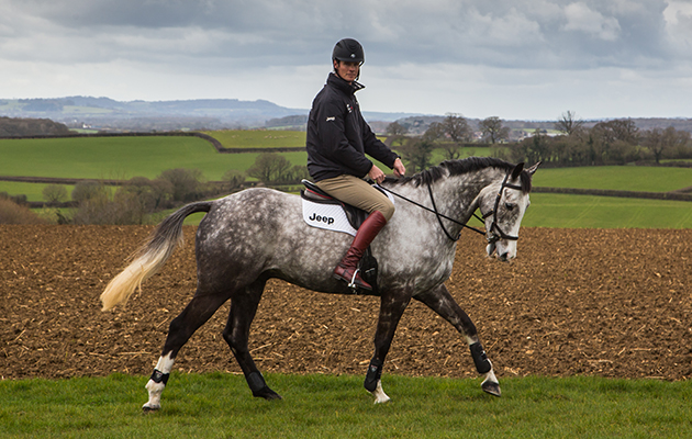William Fox-Pitt riding Reinstated at home in April. Picture by www.hamishmitchellphotography.co.uk