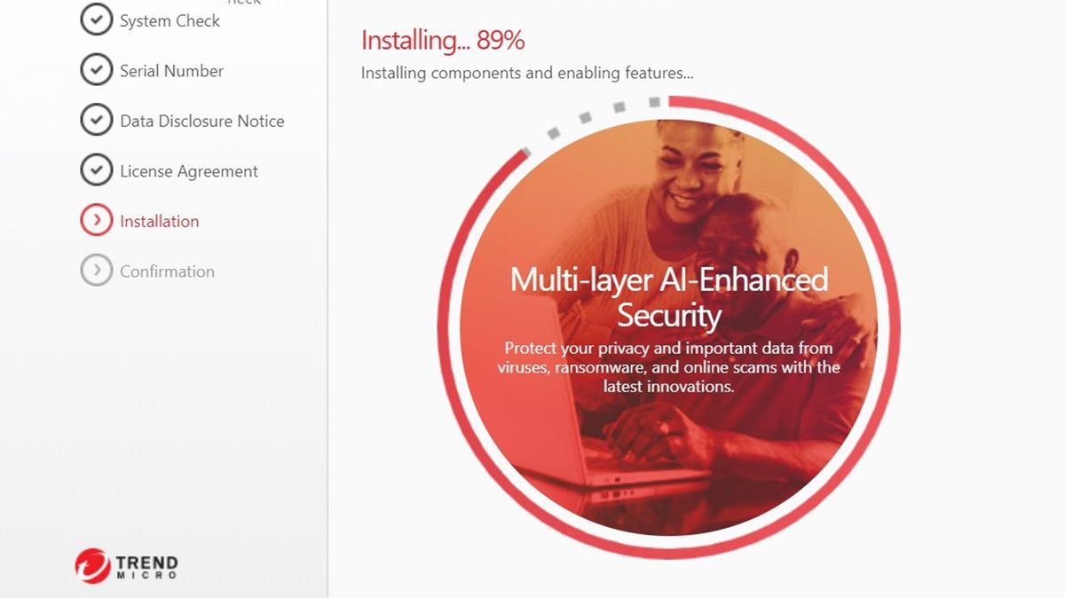 Trend Micro app screen shot