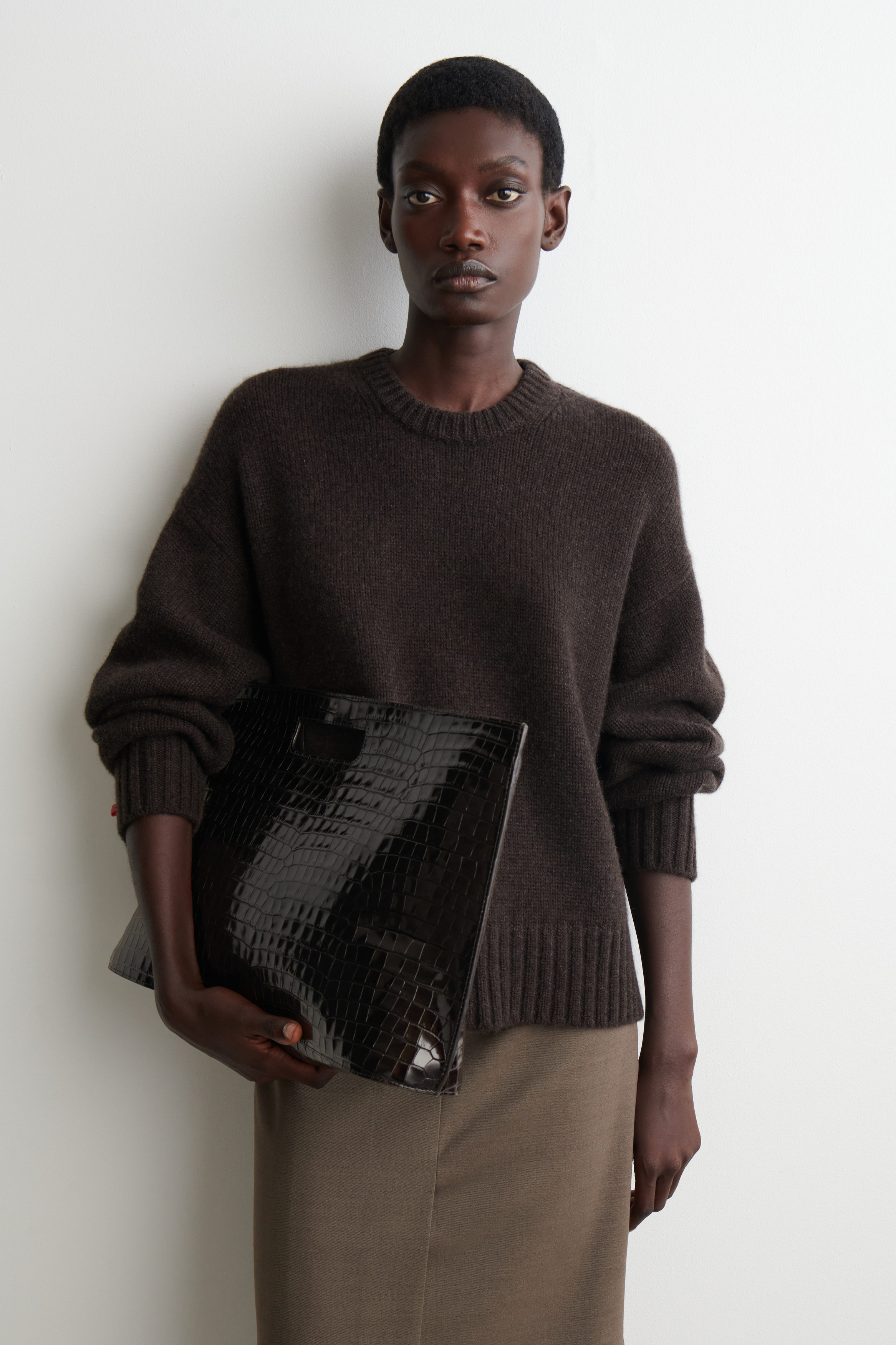 Chunky Cashmere Crew-Neck Jumper