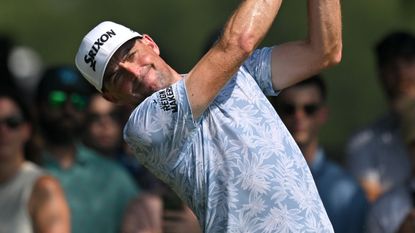 Keegan Bradley at the Tour Championship at East Lake