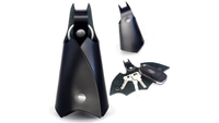 Leather Batman Keychain: $17.96