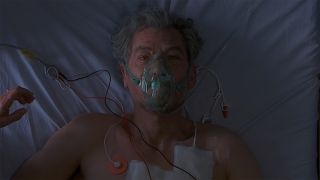 Ian McKellen as Kurt Dussander dying in Apt Pupil