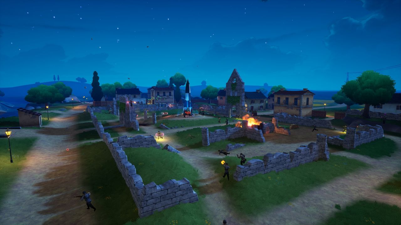 Screenshot from an in-development build of Heroes of Valor