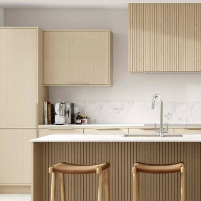 A Wickes Natura Dawn bespoke kitchen 