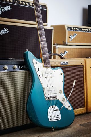 1966 Fender Jazzmaster in Ocean Turquoise custom color finish