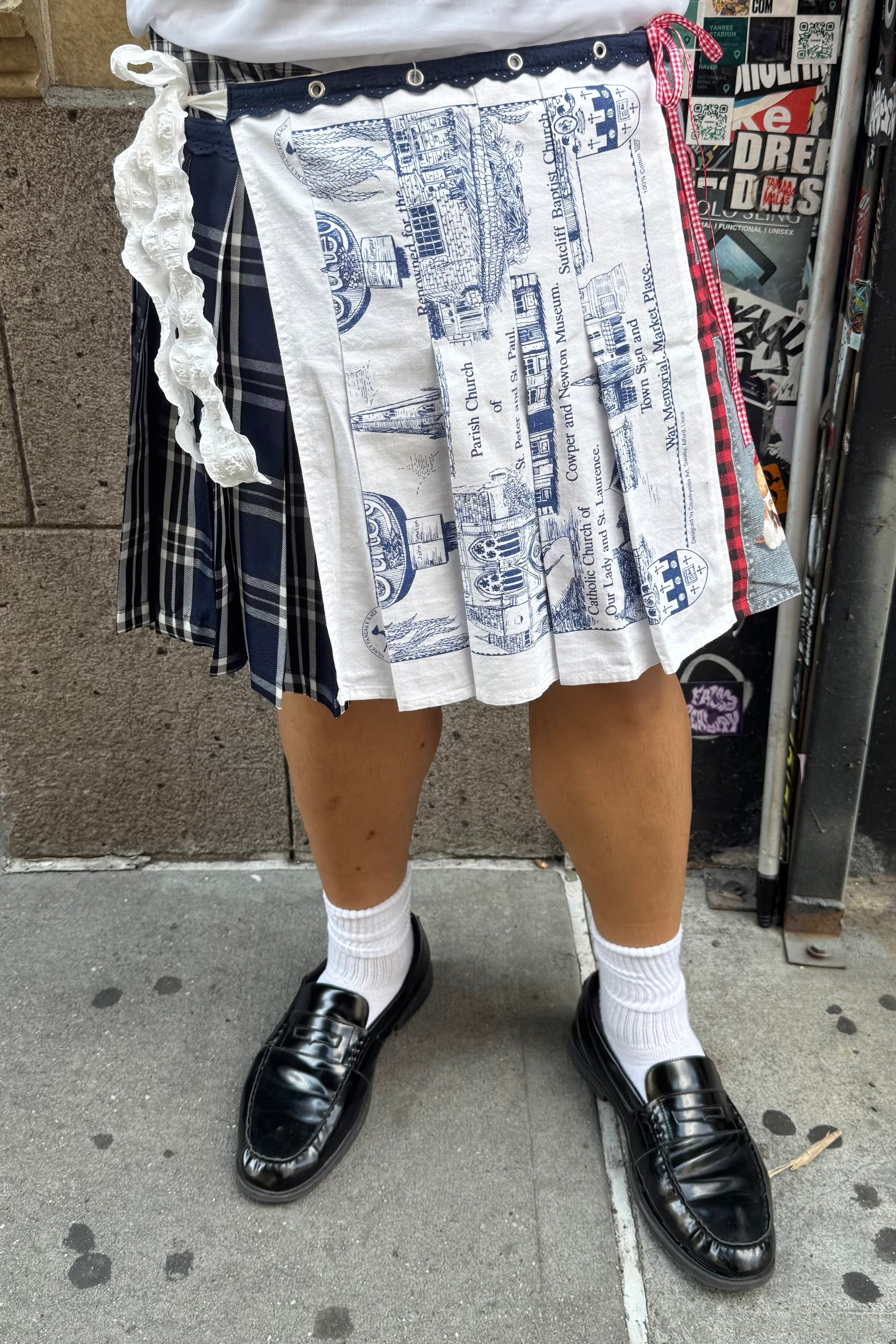 Upcycled Wrap Skirt