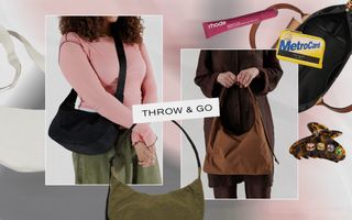 collage with practical bags