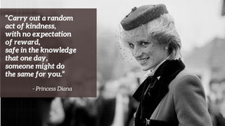 Princess Diana quote on kindness