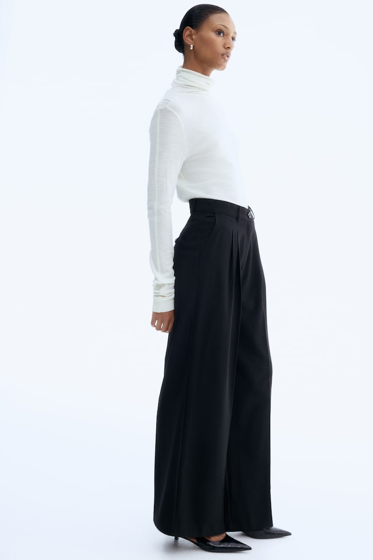 Wide Tailored Trousers
