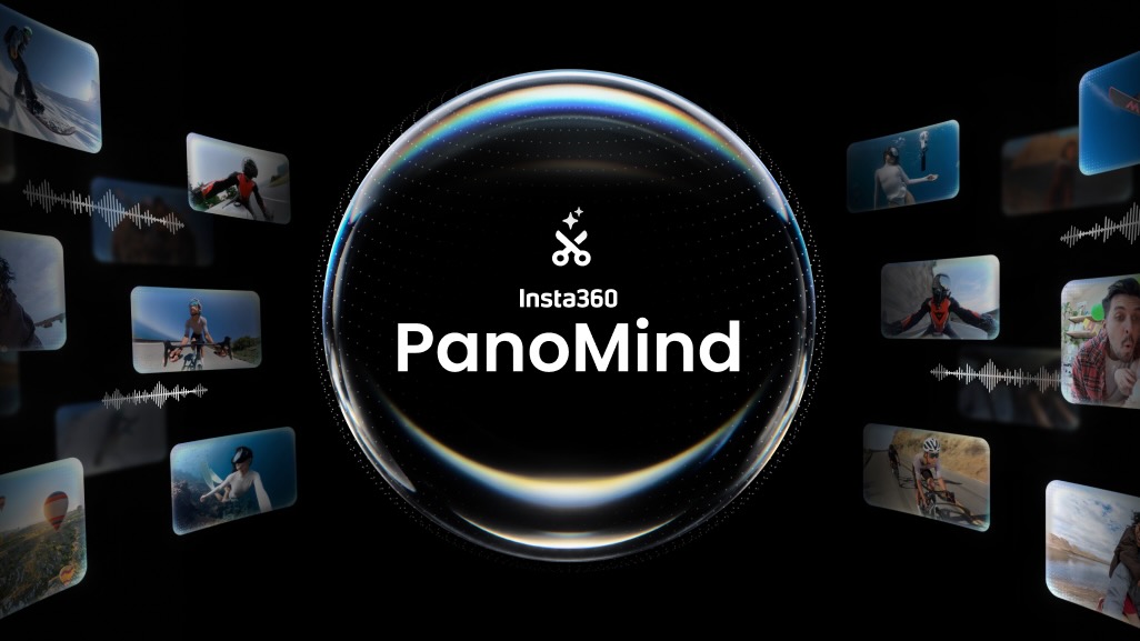 Insta360 PanoMind within a bubble