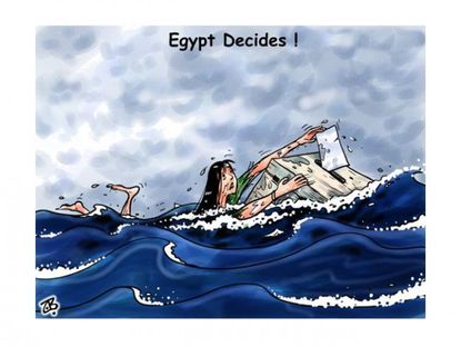 Egyptians make a move
