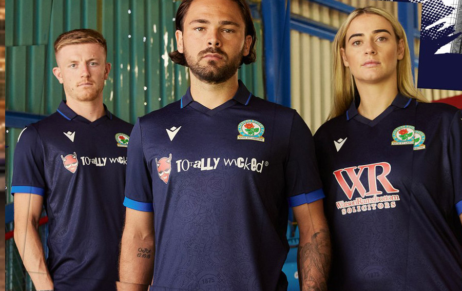Blackburn Rovers away shirt