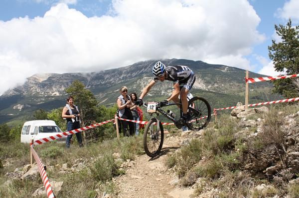 Inaki Lejarreta Errasti (Orbea) set a blistering pace