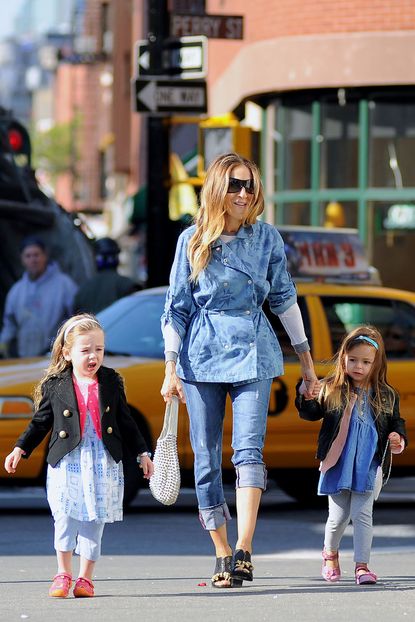 Sarah Jessica Parker's family day out 