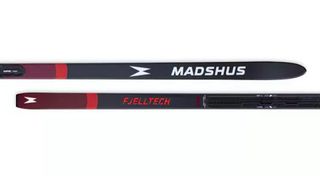 Madshus Fjelltech M50 Skin Skis on white