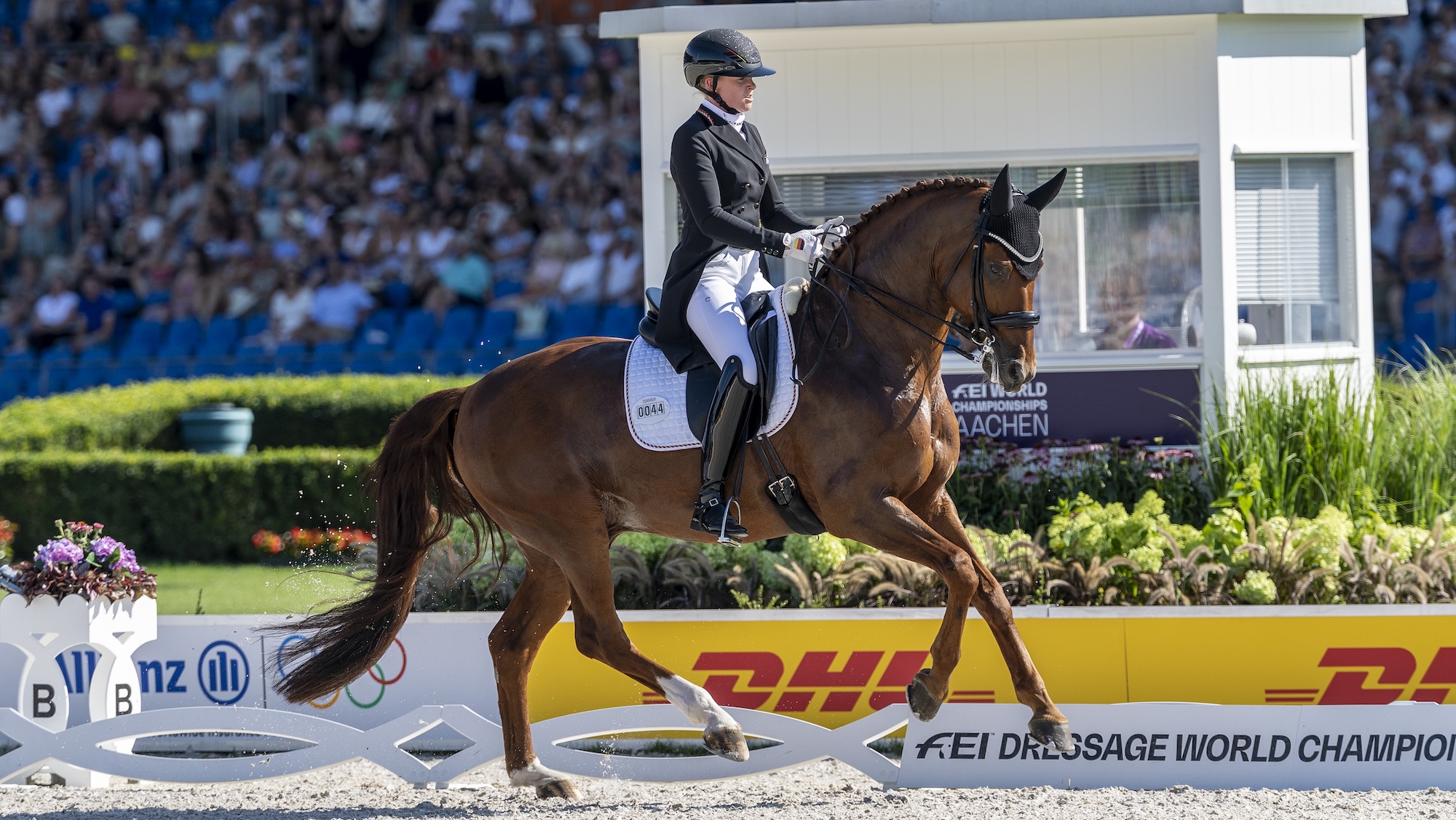 Katharina Hemmer (GER) riding Denoix PCHFEI Dressage World Championship, Aachen (GER) 2026Grand Prix Sp&amp;eacute;cial Individual FinalMEGGLE-Prize&amp;copy; FEI/Leanjo de Koster