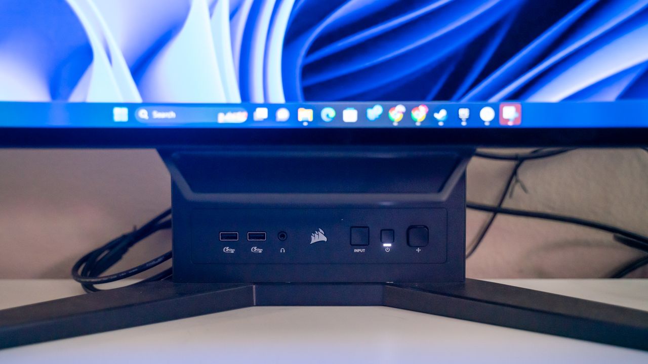 Corsair Xeneon Flex 45WQHD240 OLED on a gaming setup