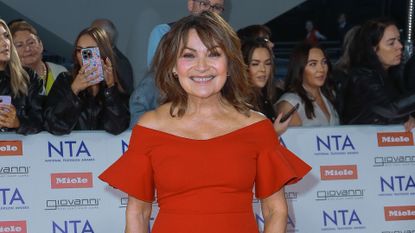 Lorraine Kelly attends the National Television Awards 2025 at The O2 Arena
