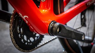 Detalles de primer plano de Wilier Gran Turismo