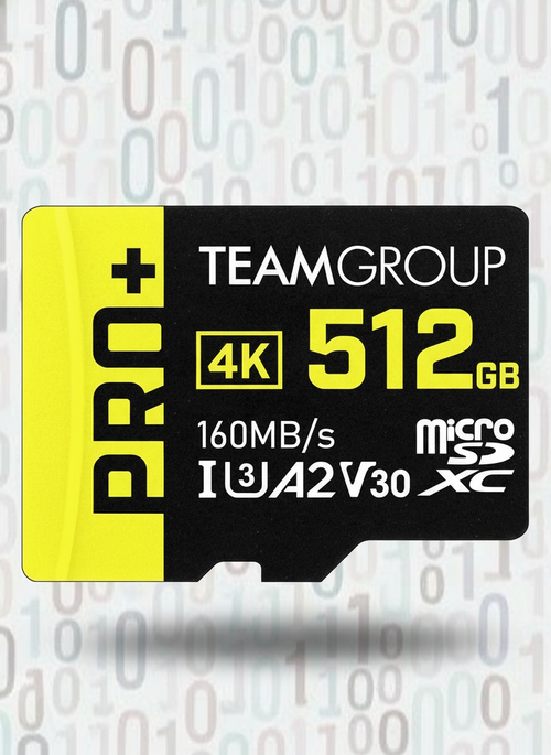 512GB A2 Pro Plus MicroSD card