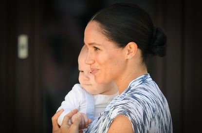 baby archie meghan markle leave cape town