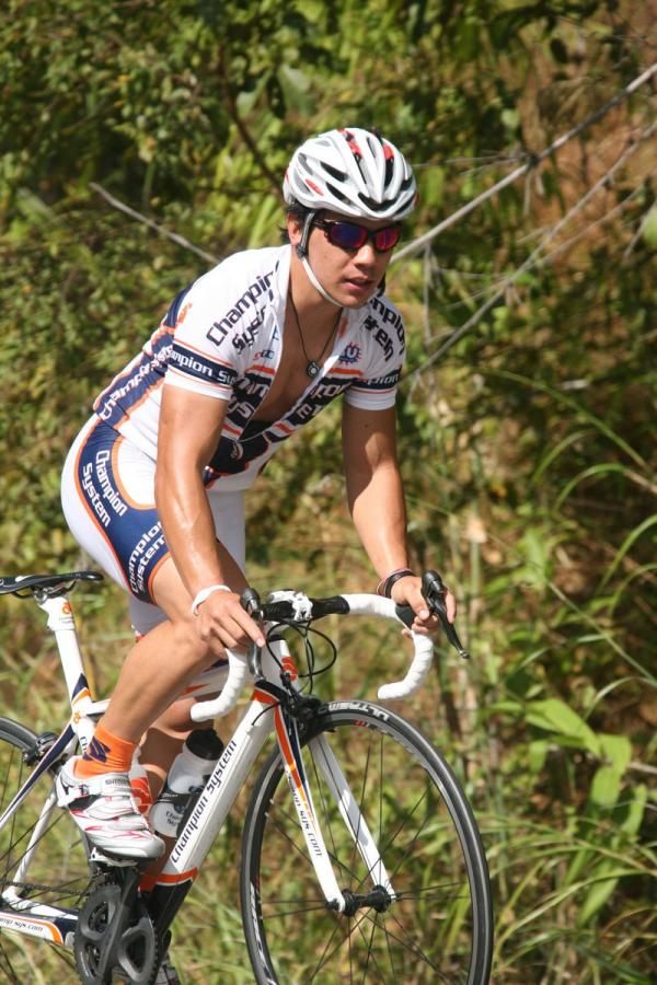 Steven Wong (Champion System) is working to begin a road career after success in BMX