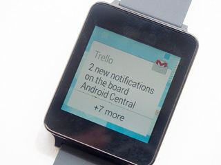 Android Wear cards