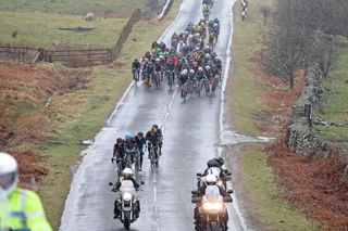 Rain, snow and sunshine - the final day of the Tour of the Reservoir had everything