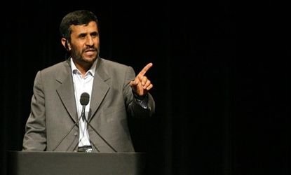 President Mahmoud Ahmadinejad.