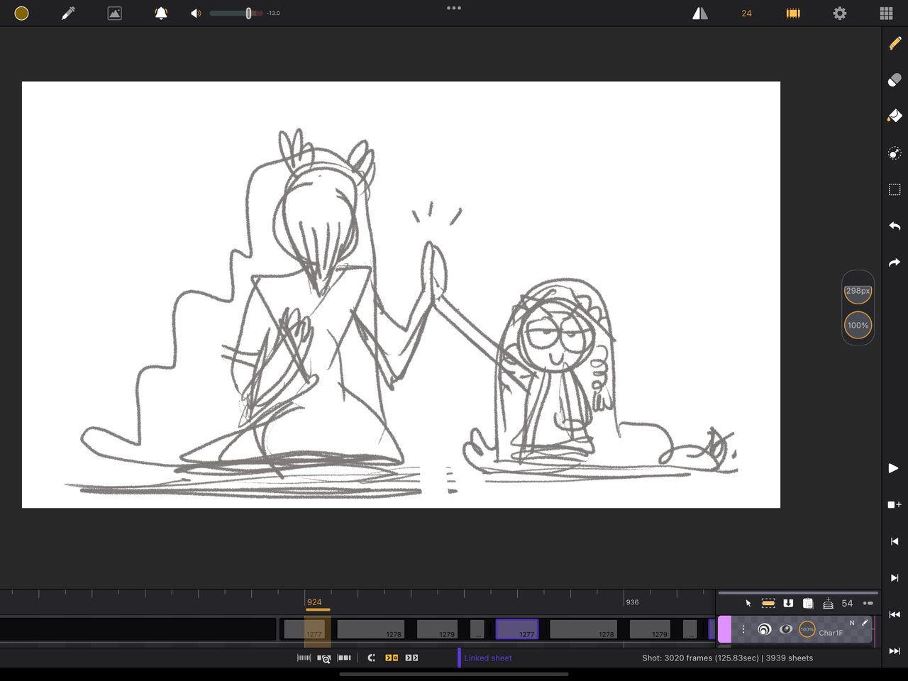 Sketches of characters from Elden Ring Shadow of the Erdtree in a cartoony style
