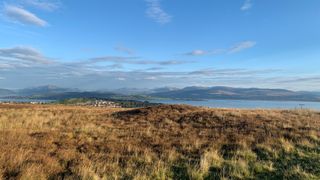 View from the start of the Greenock Cut in Drumfrochar